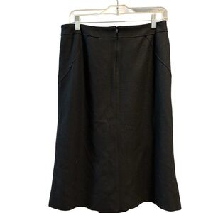 Gerard Darel Black A-Line Skirt